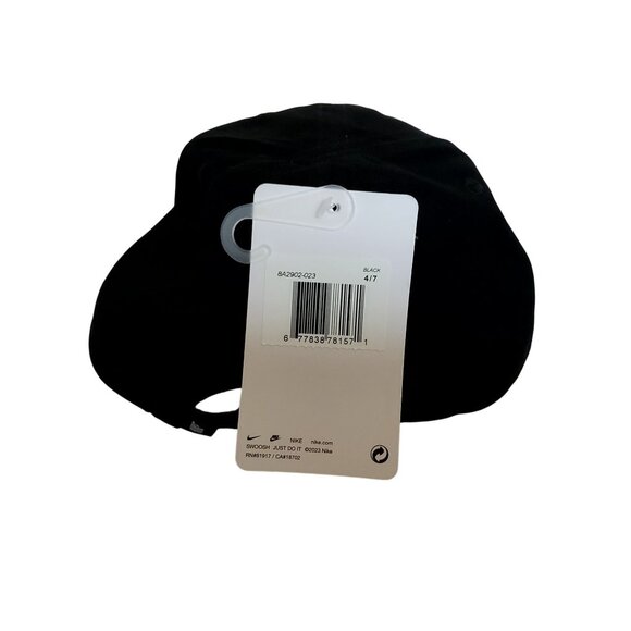 Nike Black  Classic design suitable for casual wear Childs Club Cap Child(4-7) - Picture 2 of 5